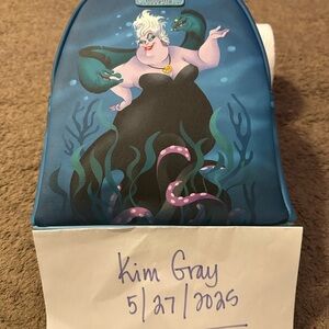 Loungefly Blue Ursula Backpack